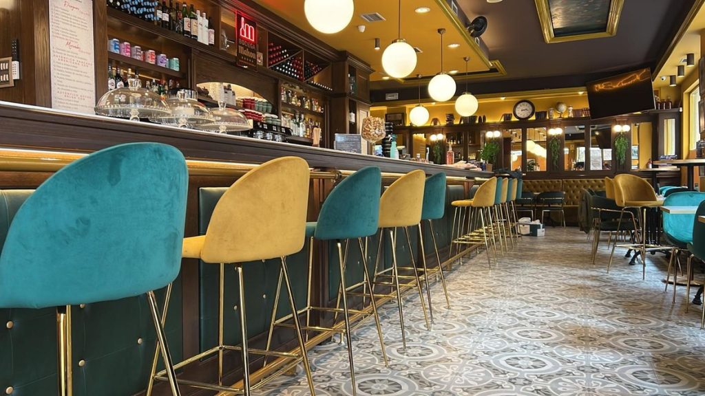 Lámparas para restaurantes con decoración vintage