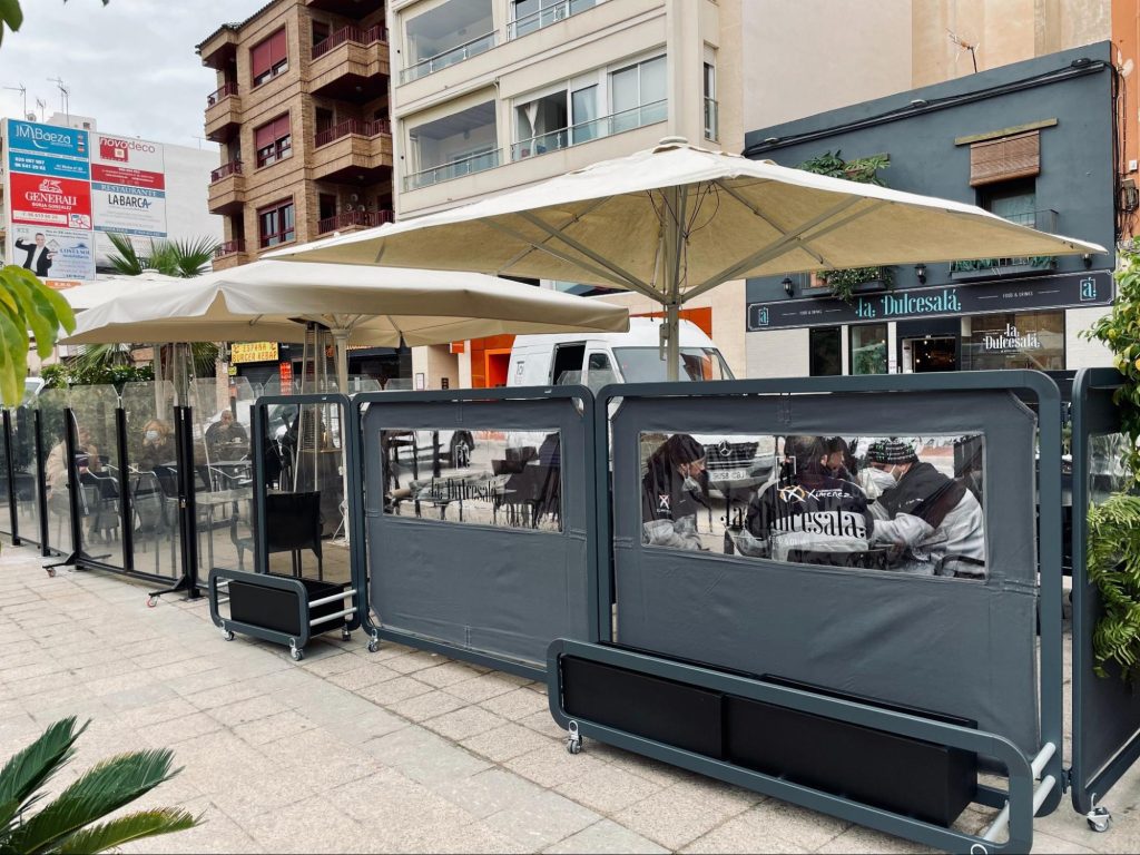 paravientos de terraza con ruedas, Torresman paravientos de terraza con ruedas