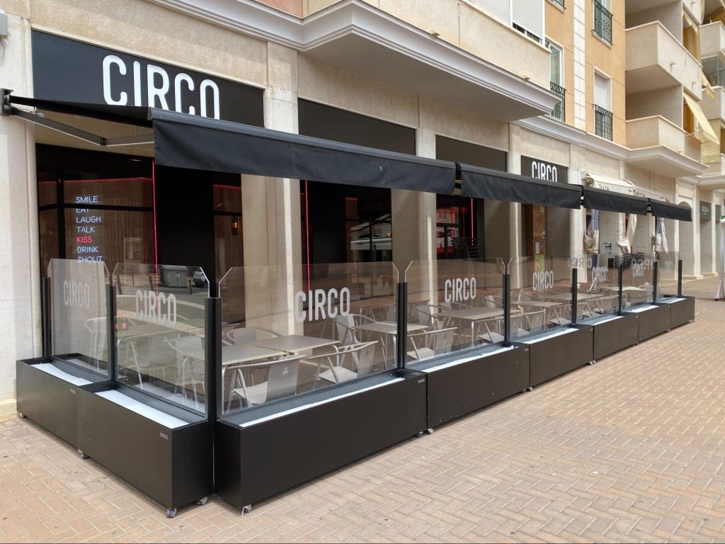 paravientos de terraza con ruedas, Torresman paravientos de terraza con ruedas