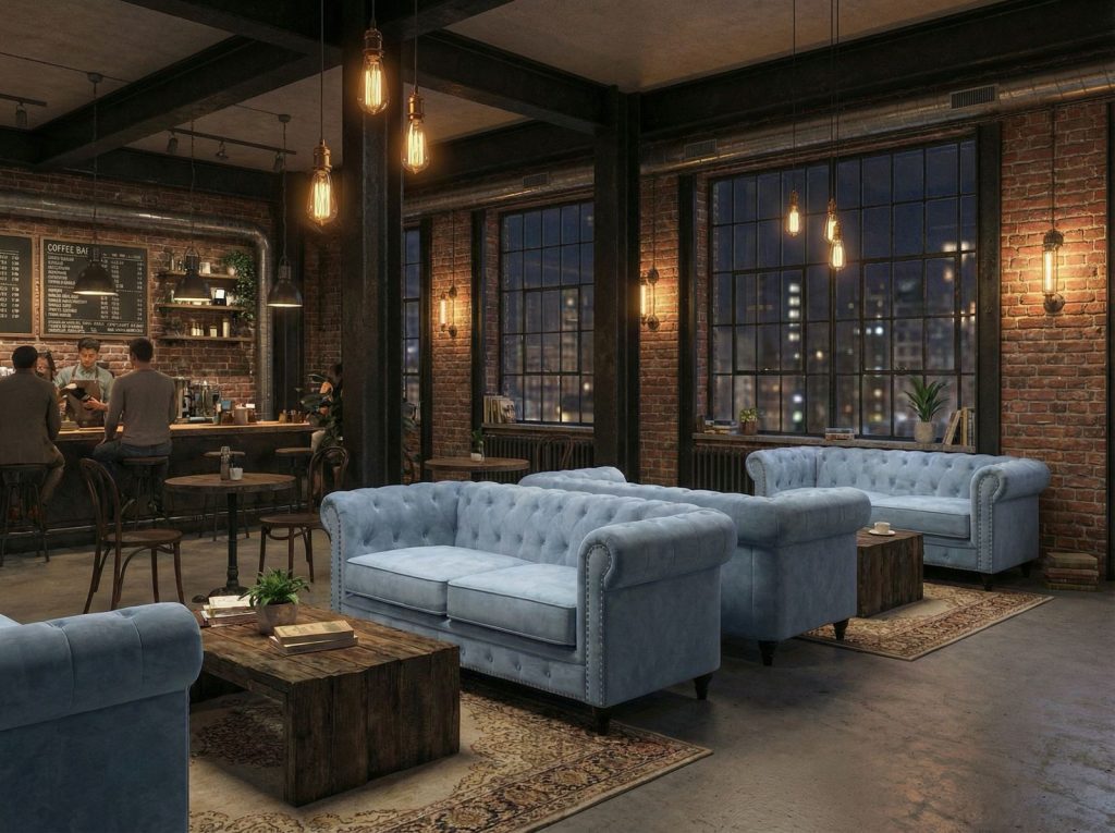 Bancos corridos para restaurantes